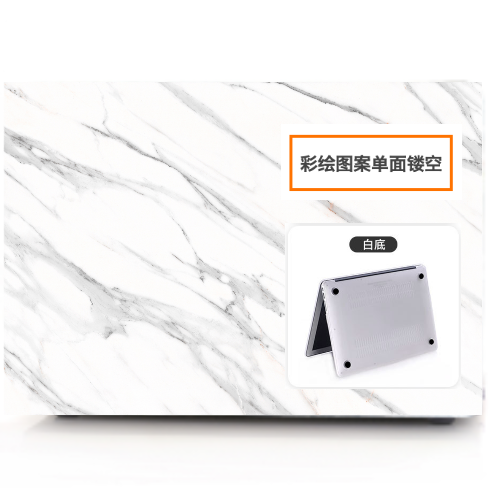 Macbook Case* (update 2022) – Carrara Marble