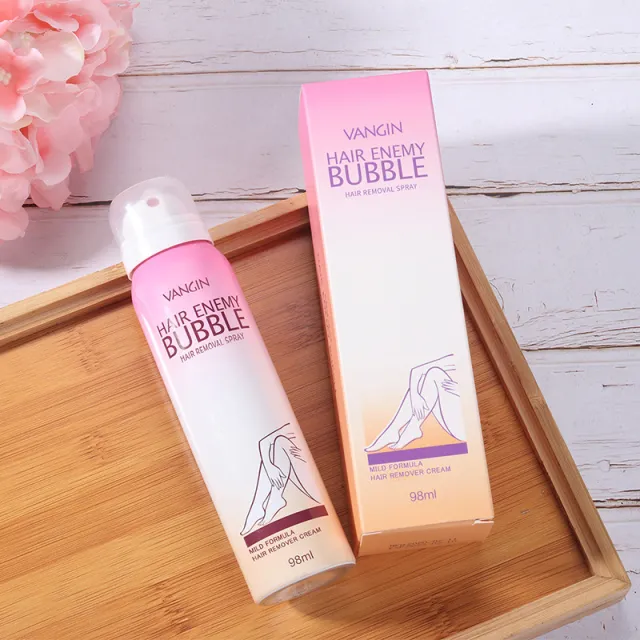 Hair Removal Cream Spray Foam 98Ml Hair Removal Spray Englis - Shop at LoveMi