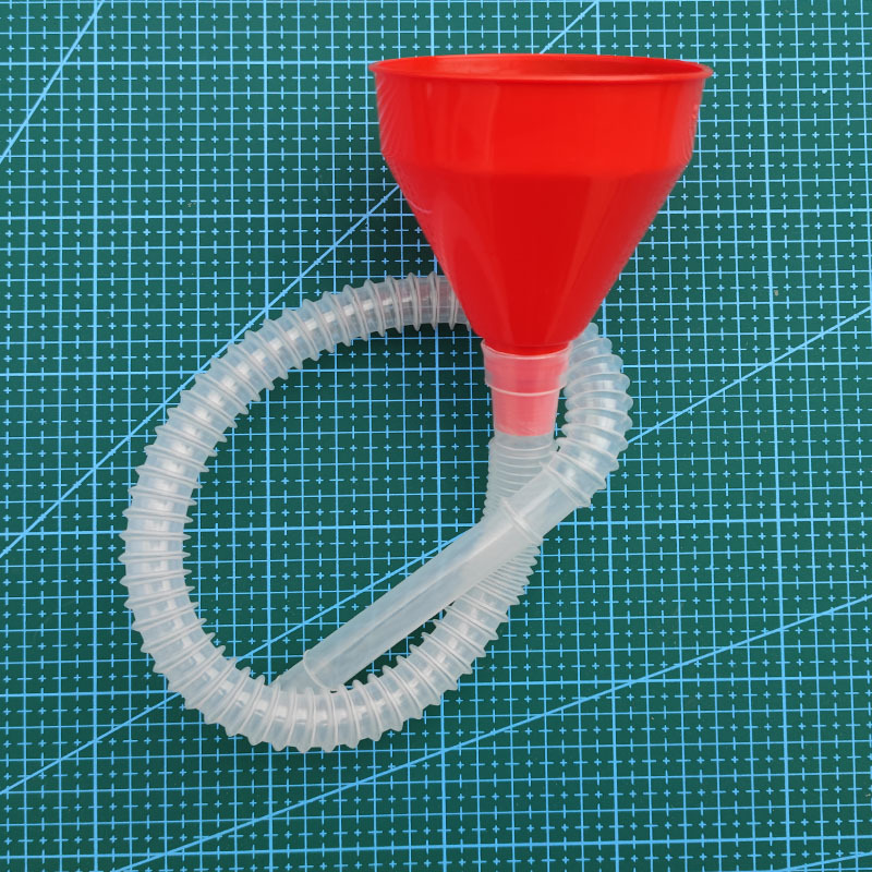 Hose Plastic Funnel Extension Catheter Household