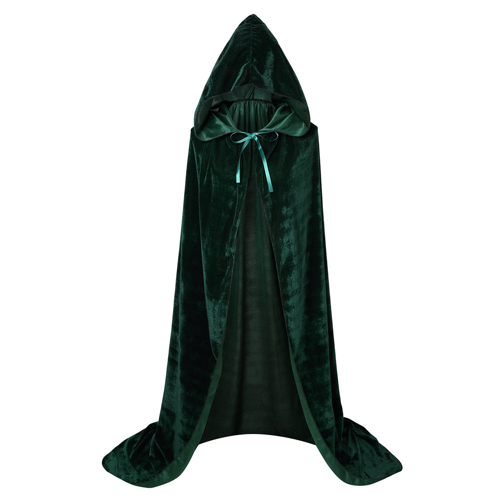 Dark green cloak