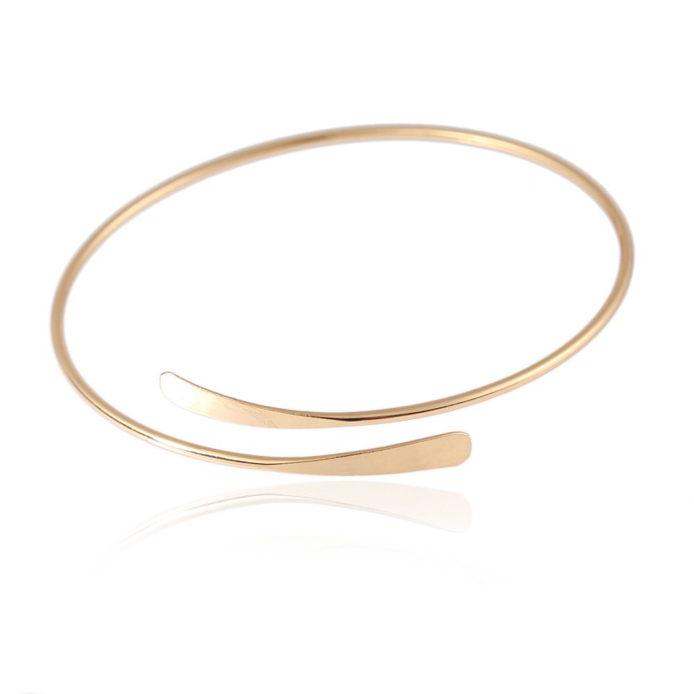 Women's Fashion Copper Glossy Bracelet