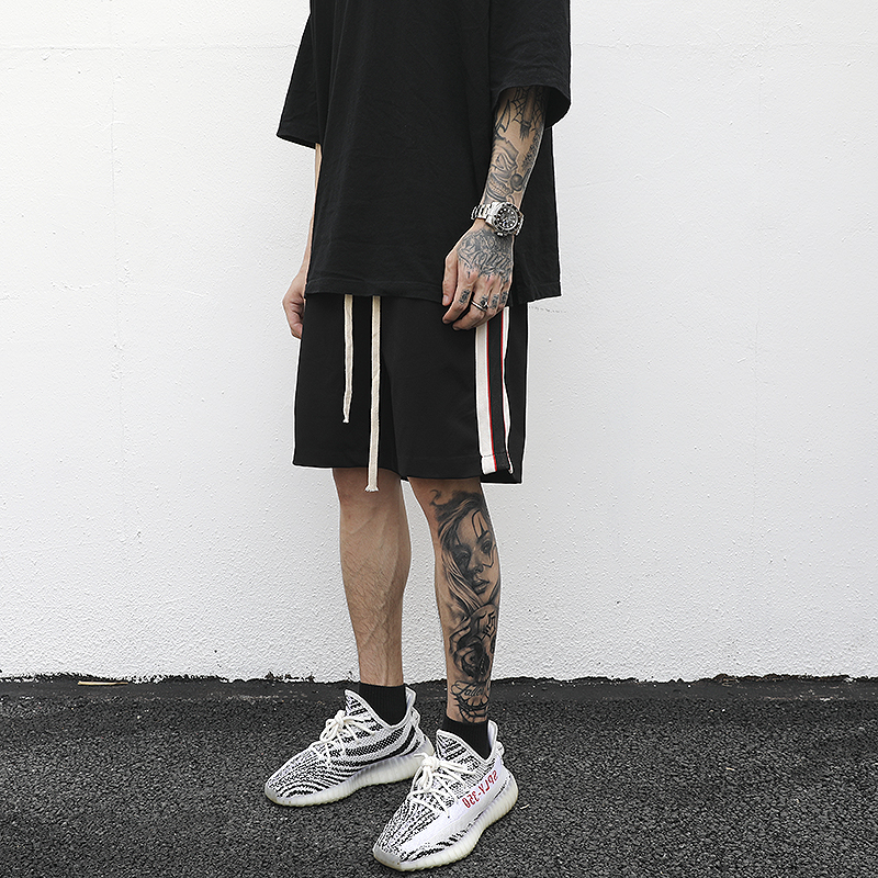 Side Webbing Panelled Track Shorts - Image 4