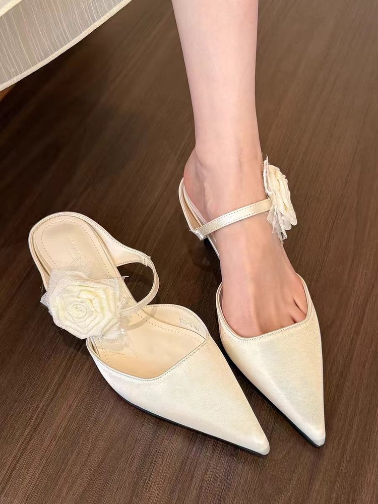 Closed Toe High Heel Mules, picture 4 of 5