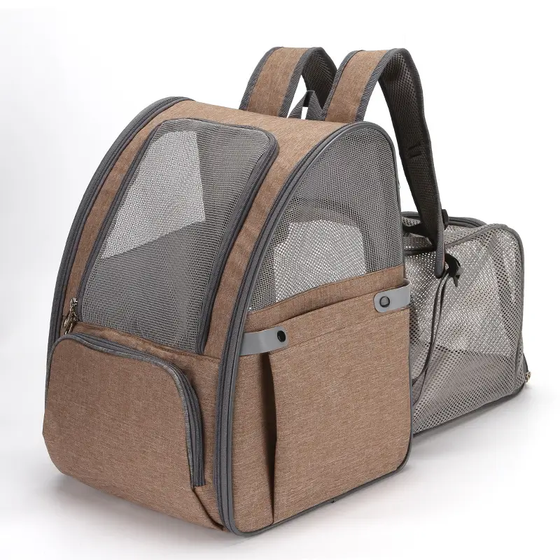 Oxford Cloth Breathable Foldable Pet Backpack