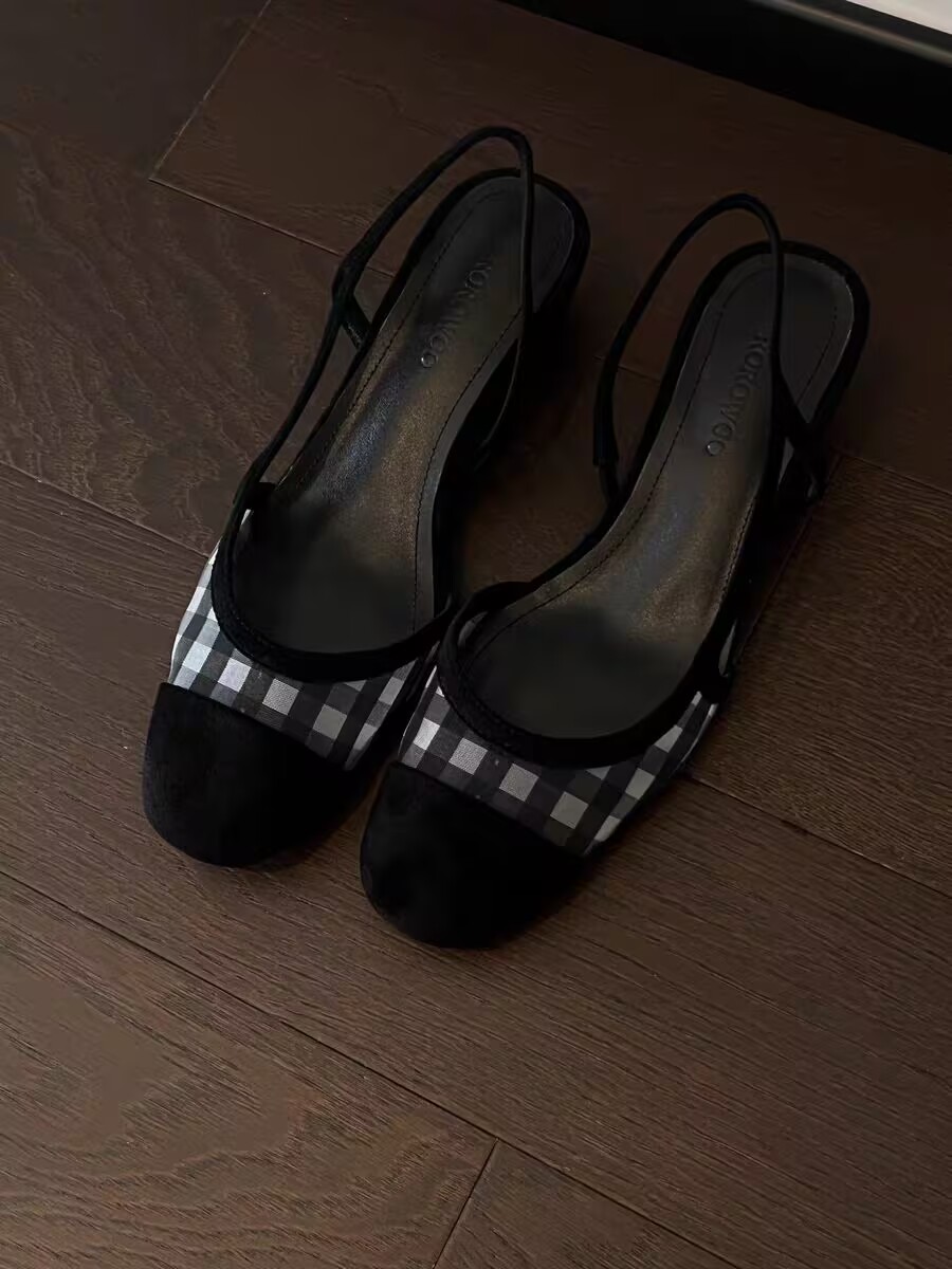 Suede Slingback Flats, picture 4 of 4