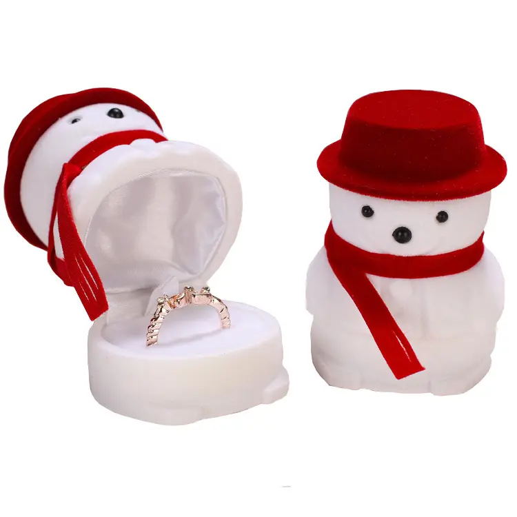 Christmas Ring Box Jewelry Gift Packaging