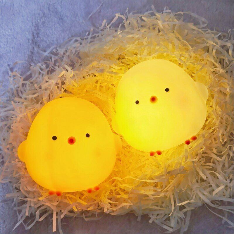 Cute Chicken Sleep Lamp USB Charging Cartoon Night Light