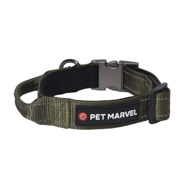 PET MARVELHigh Performance Tactical Dog Collar 1.25 In Wide With Handle Army Green - Shop at LoveMi