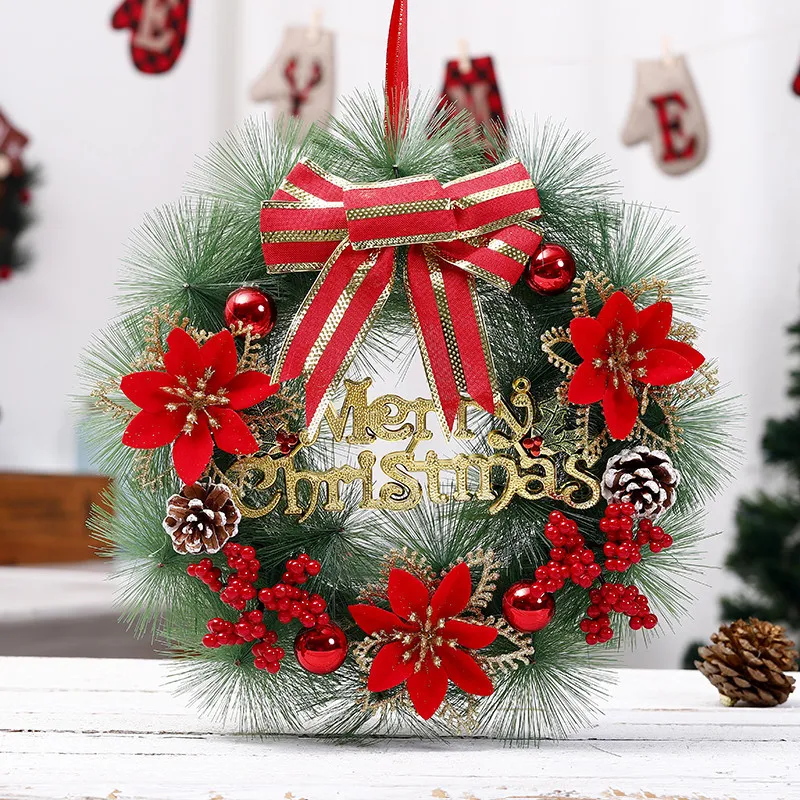 Christmas Decorations Creative Gifts, Ornaments Christmas Wreaths – image 8