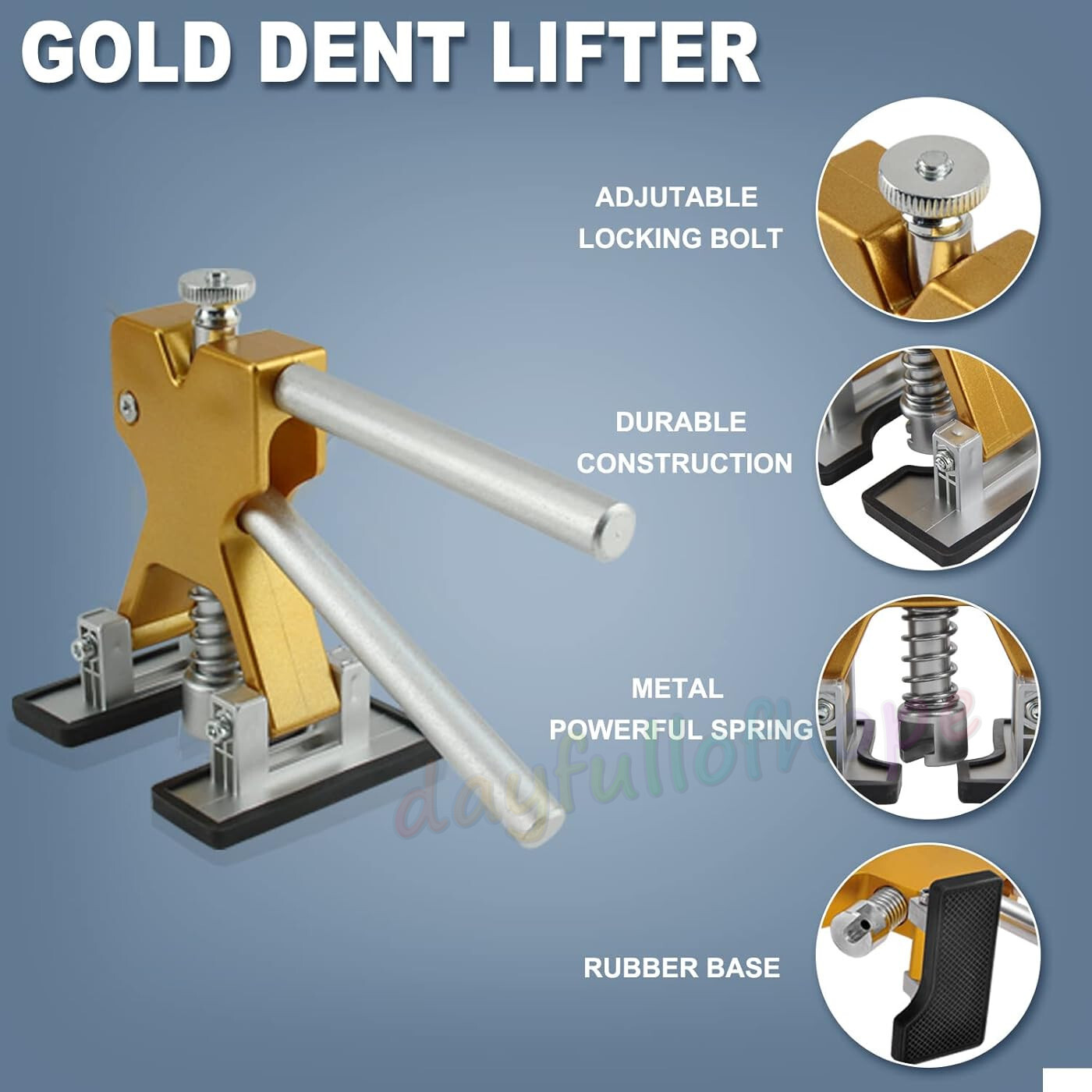 PDR Tools Car Paintless Kit Dent Puller Lifter Repair Removal Hail Tabs Glue Gun