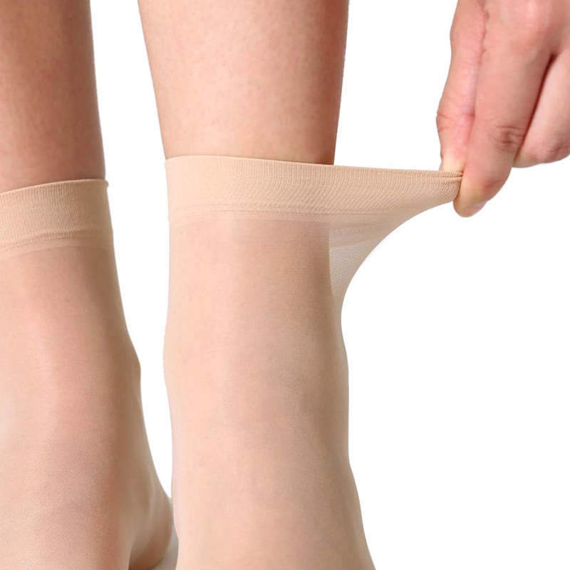 10 Pairs Ladies Ankle High Tights Socks Comfort Top Silky Smooth — image 8