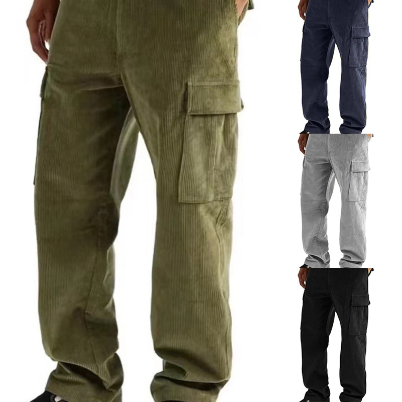 Title 8, Pantalones Casuales Sueltos de Moda para Hombre...