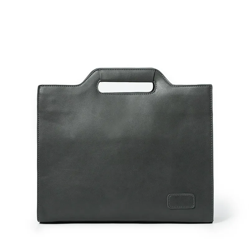 New Men's Messenger Casual Business Briefcase Handbag - Grey
