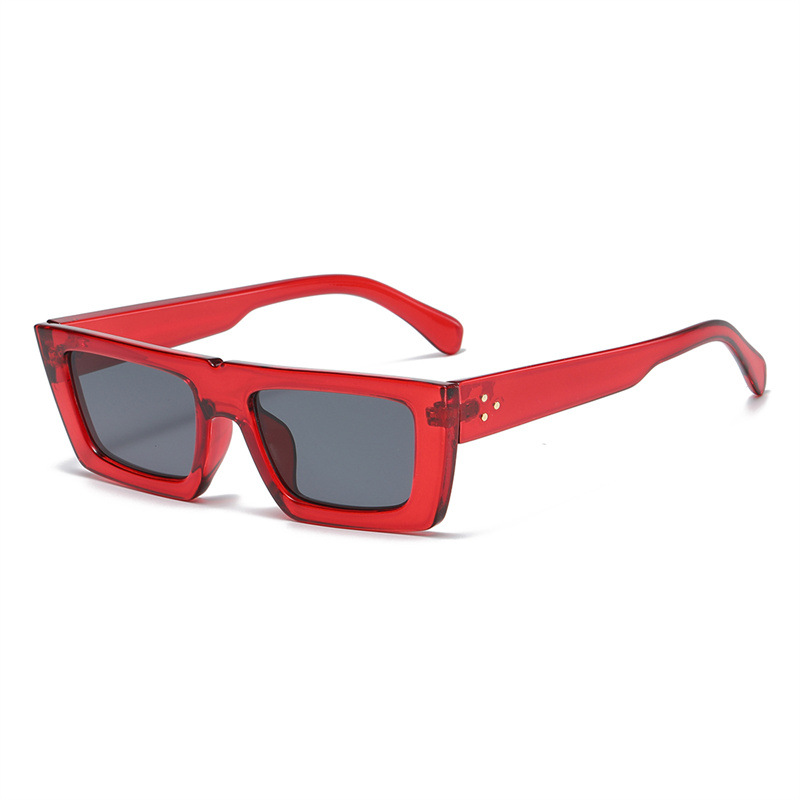 Title 3, Street Girl Retro Square Sunglasses Rectangle