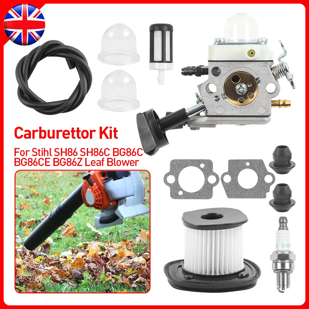 Carburetor Air Filter Kit For STIHL SH86 SH86C BG86C BG86CE BG86Z Leaf Blower