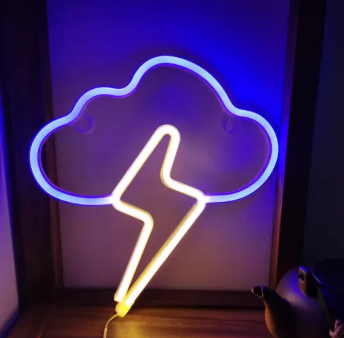 New Style Led Cloud Lightning Neon Light