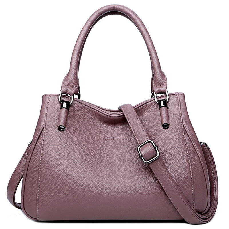 Title 3, Bolsa crossbody casual de couro macio, perfeita...