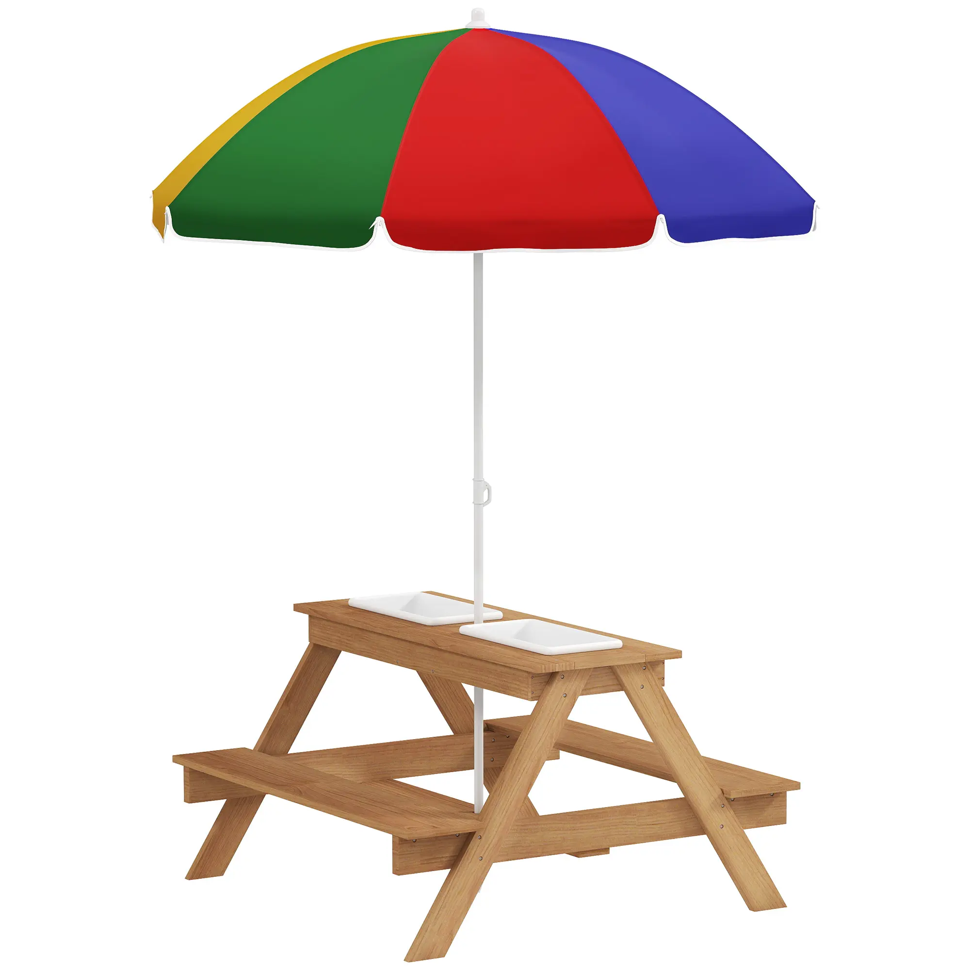 Wooden Outdoor Kids Picnic Table