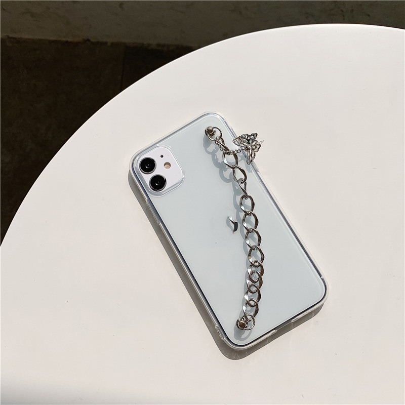 Chain Hollow Butterfly Phone Soft Case - Image 4