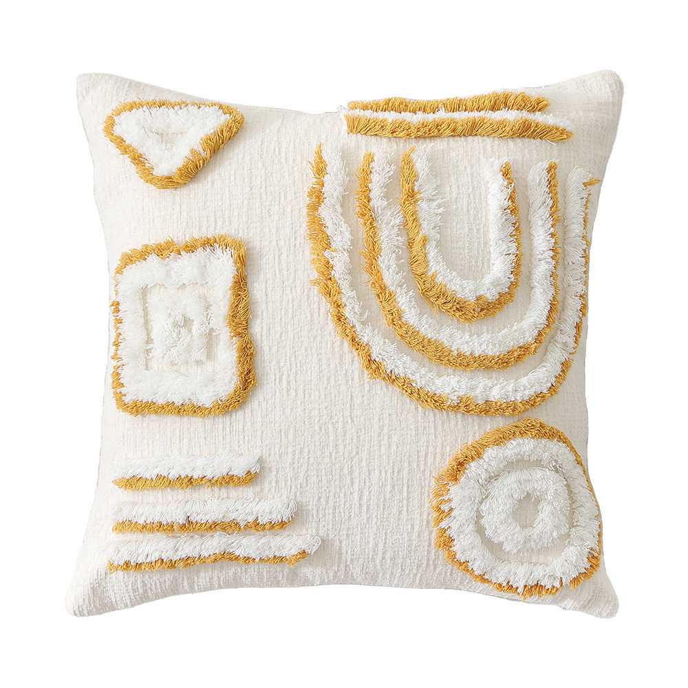 Title 5, Line Tufting Sofa Pillow Cases