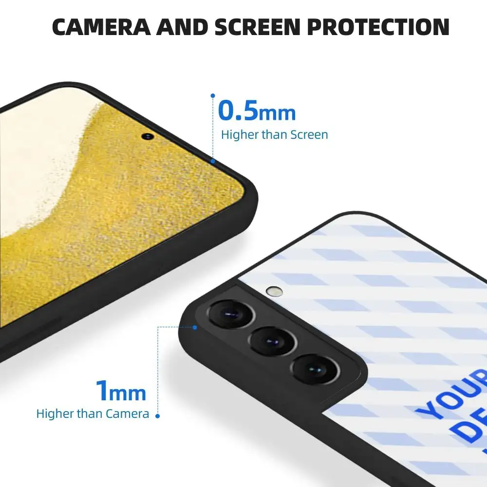 Durable Shock Resistant Glass Phone Case