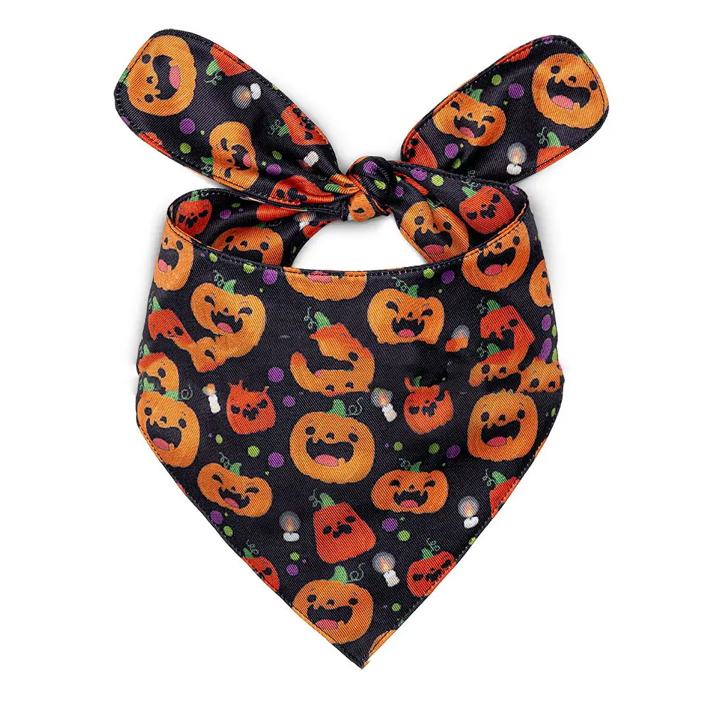 Pet Triangle Halloween Dog Saliva Towel Double
