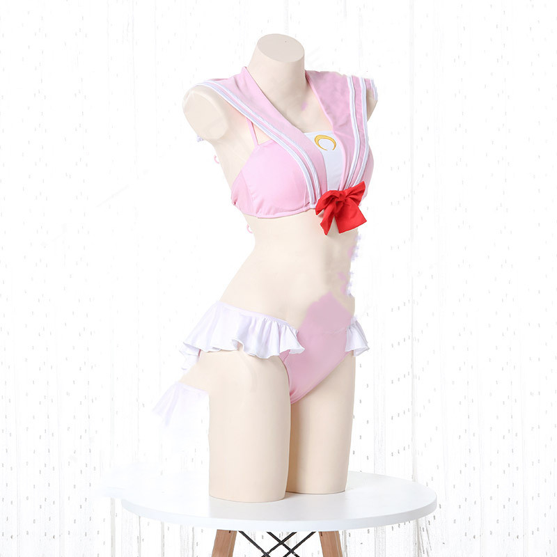 Women's Fashion Swimsuit Uniform Role-playing Set