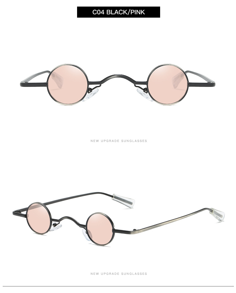 Title 2, Punk Men And Women Hanging Nose Sunglasses Retro