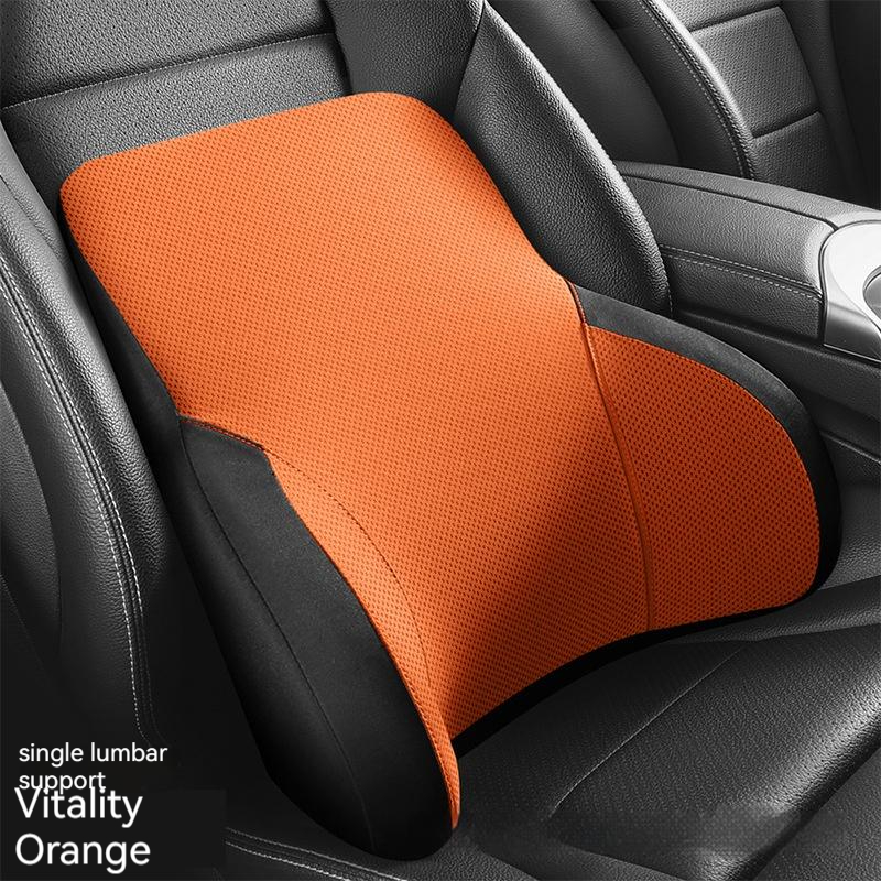 Orange Lumbar Support Pillow