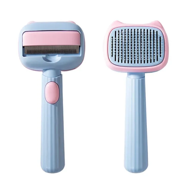 Pet Grooming Brush Dog Deshedding Brush For Large Dogs, Dematting Comb De shedding Tool For Hair Cats, Pet Hair Grooming Brush Reduces Shedding, Gr... Blue - Shop at LoveMi