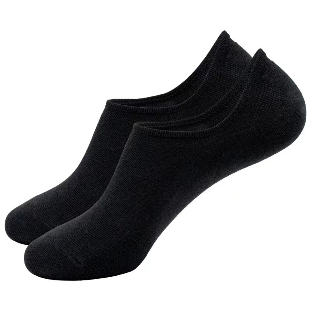 6 Pair Of Sneaker Socks Invisible Women's Men's Feet Cotton Leisure