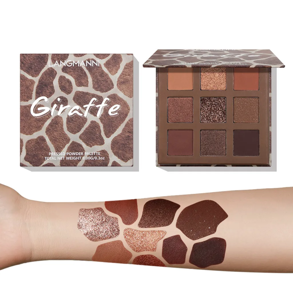 9-colour Eyeshadow Palette Is Long Lasting And Easy To Colour