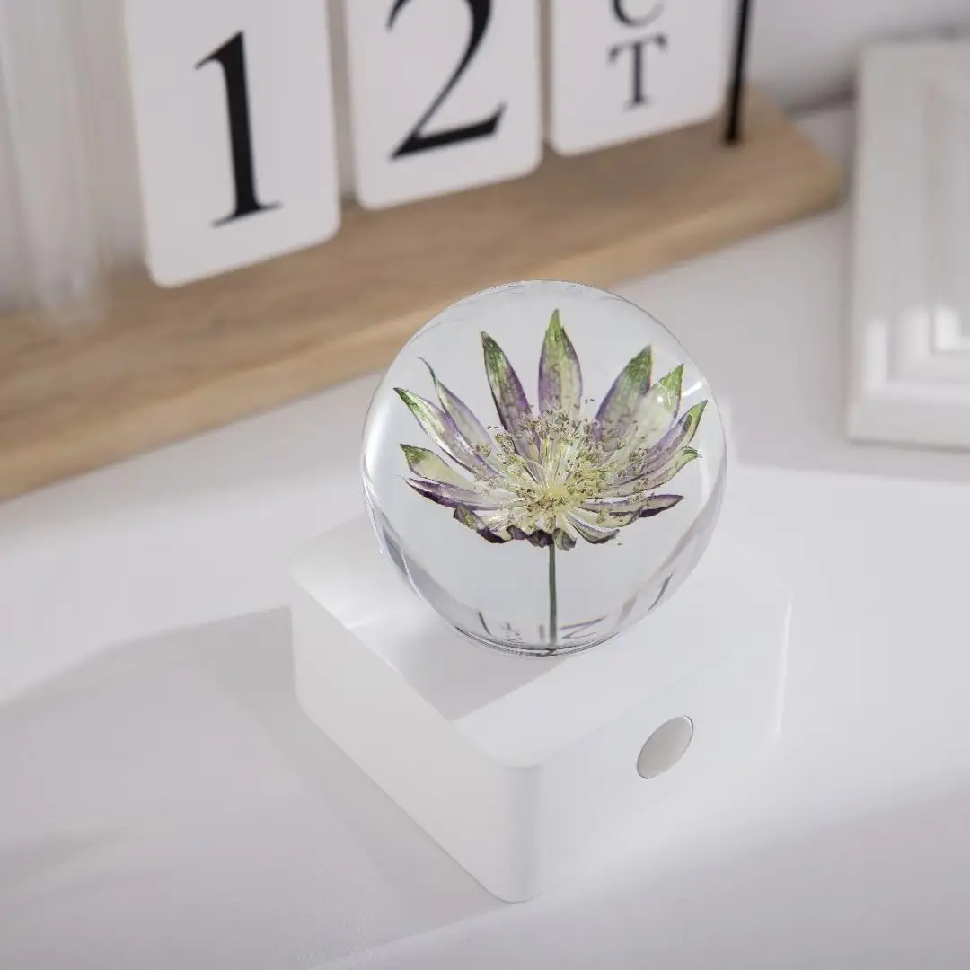 Dandelion Sunflower Specimen 8cm Small Night Light Desktop Decoration