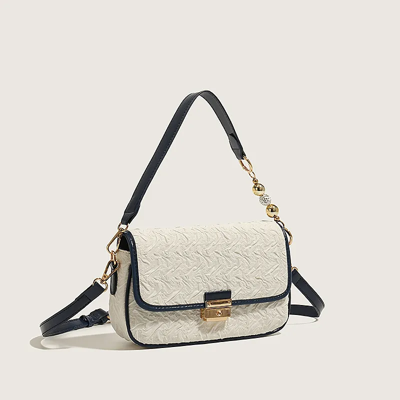 Summer Single-shoulder Underarm Bag - White