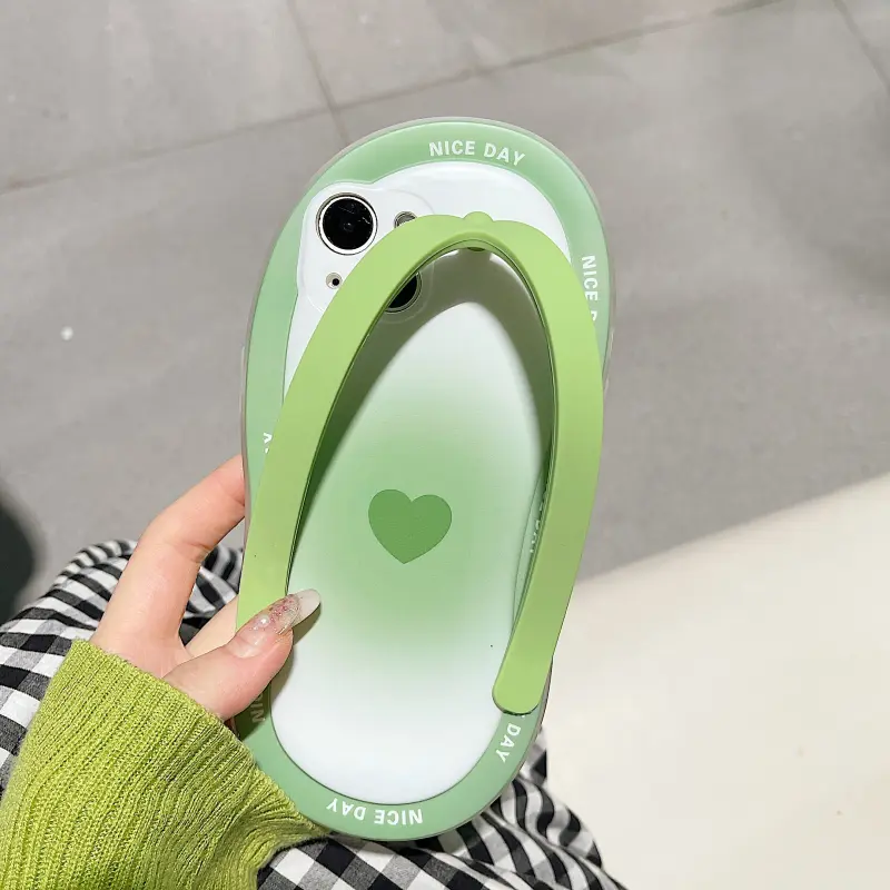 Smudge Love Flip-Flops Silicone Phone Case