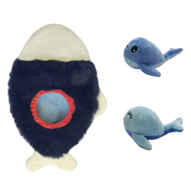 Dog Toy, Plush, With Sound, Chewable, Fun To Play With, And Can Hide Food For The Dog To Chew On. It's A Great Tool For Pets To Entertain Themselve... Blue - Shop at LoveMi