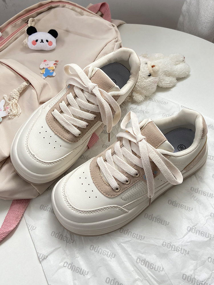 Big Toe Shoes Cute Student Thick Sole Shoes Brown - Shop at LoveMi