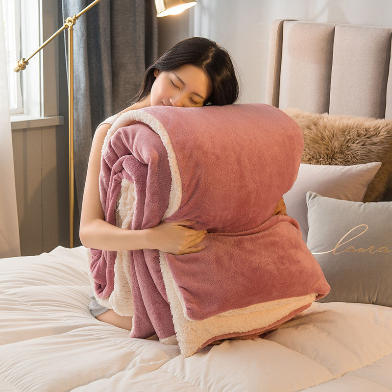 9e3a9734 e848 4094 a67f 6e1ef0f35d8e - Double Layer Thickened Thermal Coral Blanket