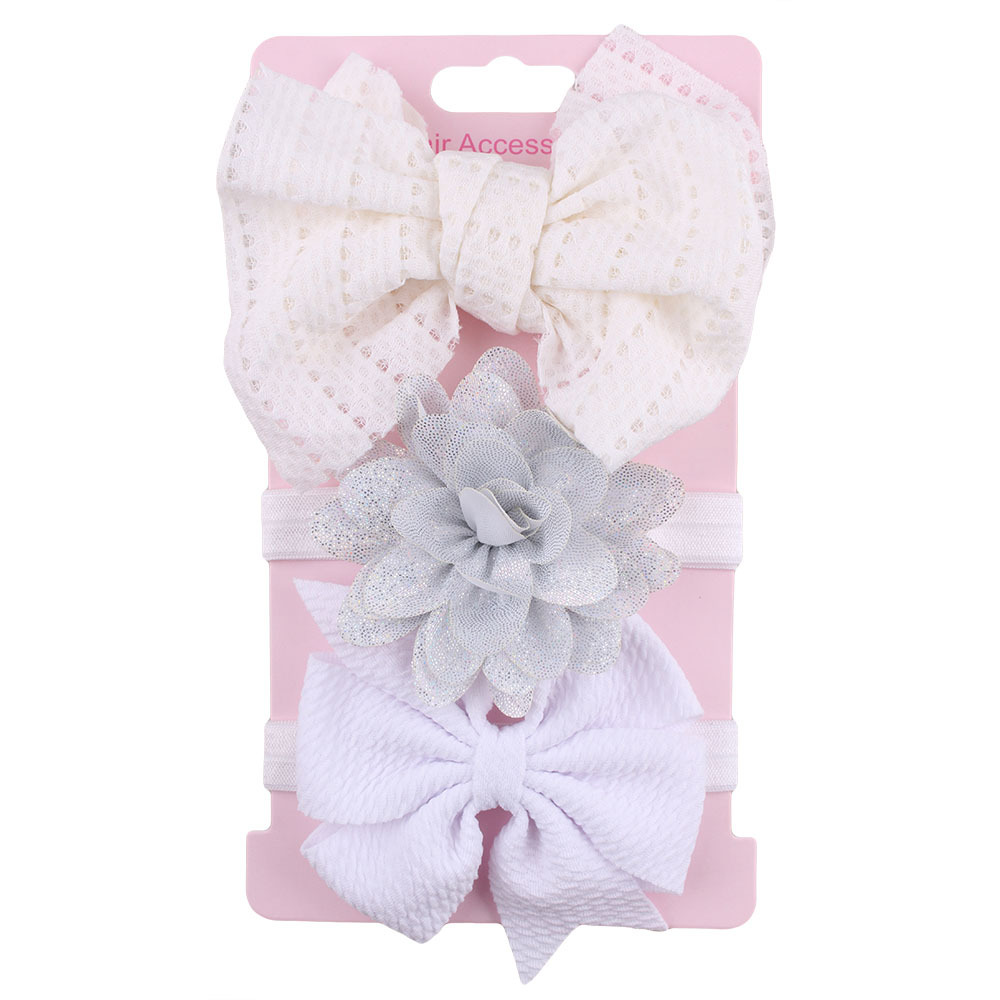 Baby Head Flower Child Bow Headdress — foto 5