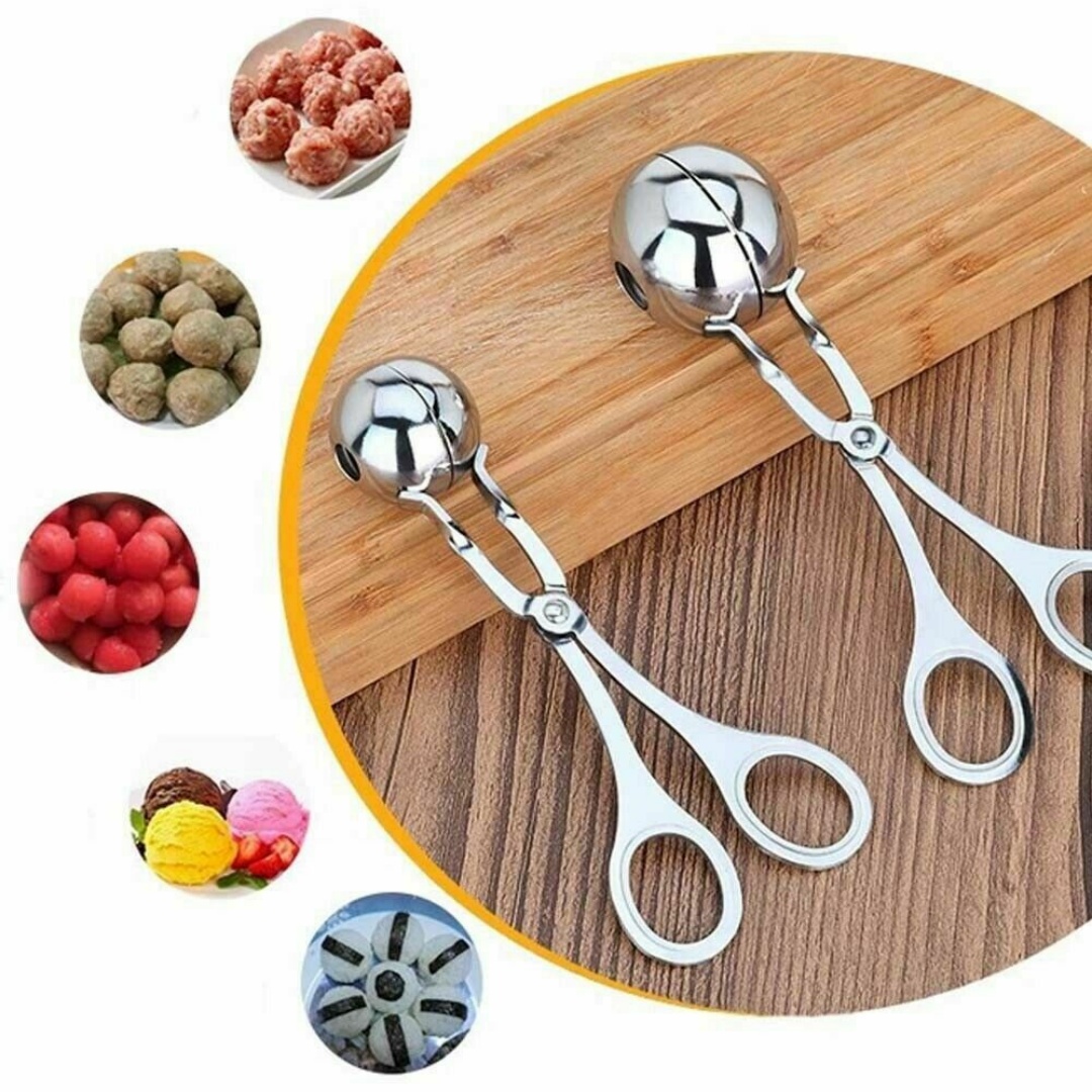 Meatball Maker Spoon Kitchen Stick Utensil Baller Meat Stainless