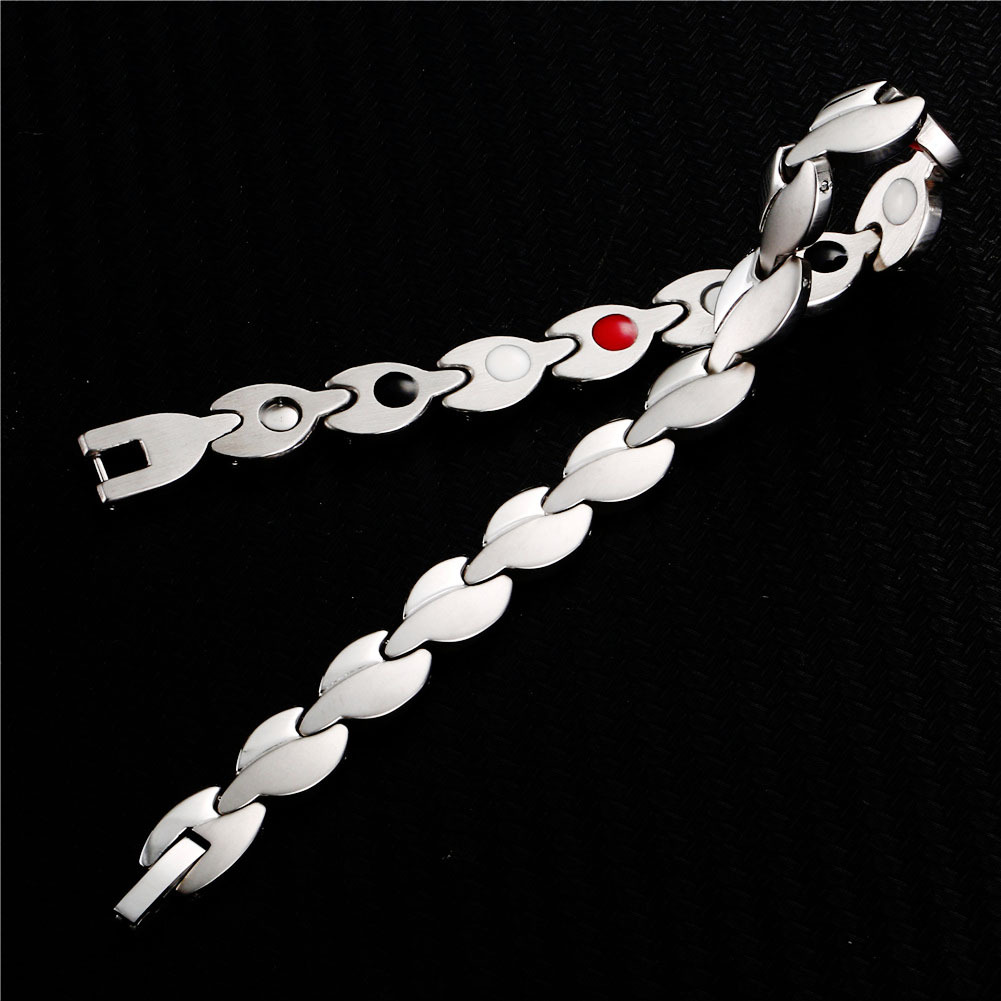 Title 5, Creative Stainless Steel Fashion Bracelet Magne...