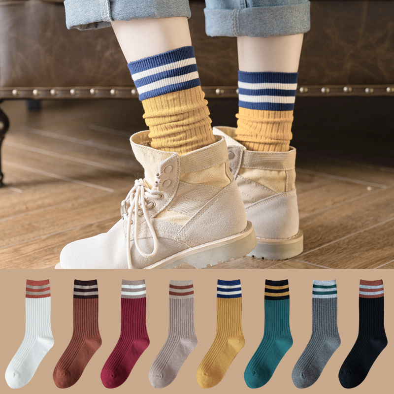 Title 11, Cotton and velvet thick high-top socks