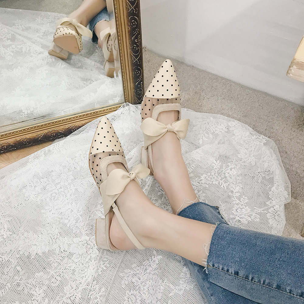 Pointed Low-Heel Shoes, picture 2 of 4