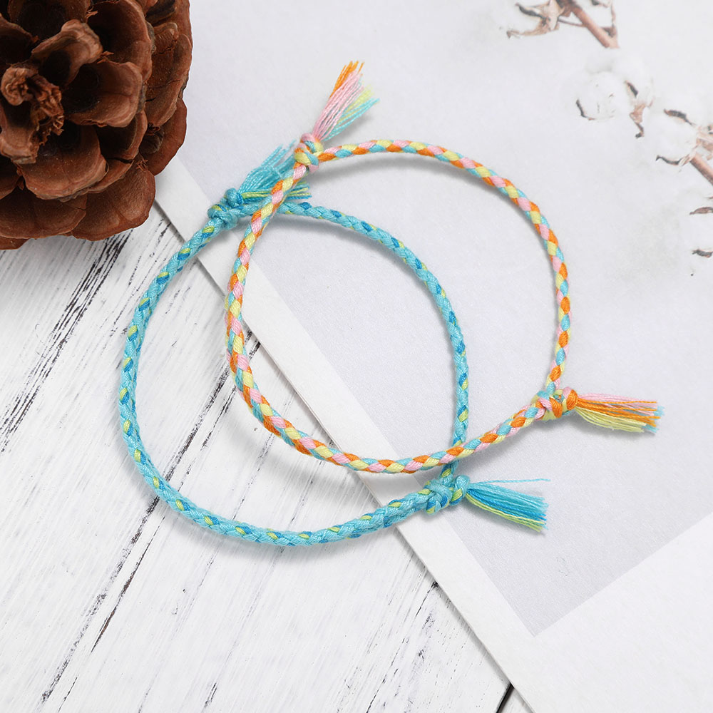 Title 8, Meetvii Lucky Tibetan String Bracelets Bangles ...