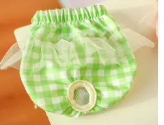 Manufacturers Pet Dog Menstrual Period Teddy - Green - View 1