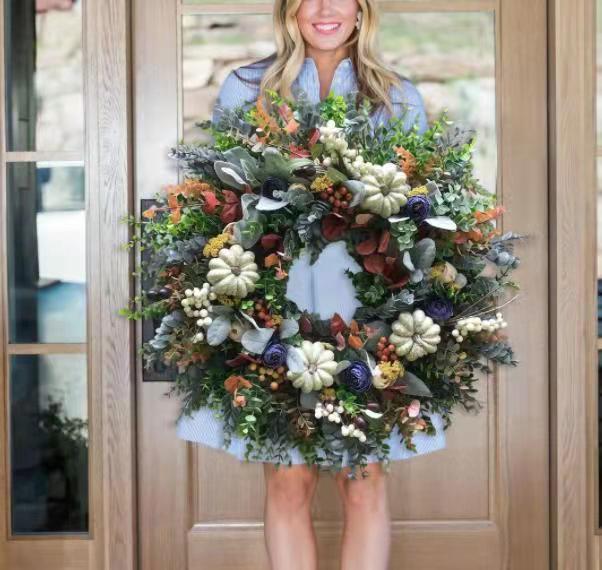 Halloween Eucalyptus Garland House Decoration Tag