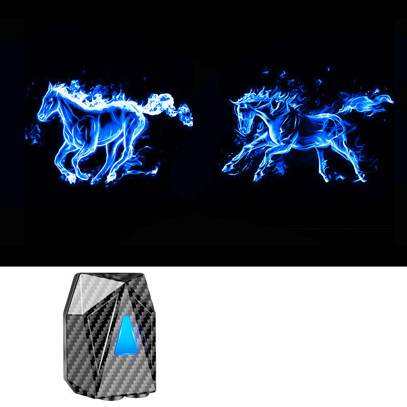 Blue horse