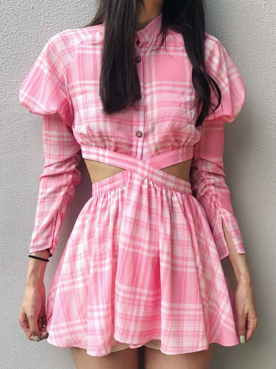 Women's Fashion Chiffon Irregular Dress