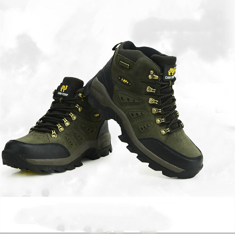 Title 4, Autumn and winter high top outdoor hiking shoes