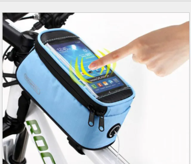 Cycling Touch Screen Bag Mobile Phone Bag Can Be Touched Across The Screen Style F - Shop at LoveMi